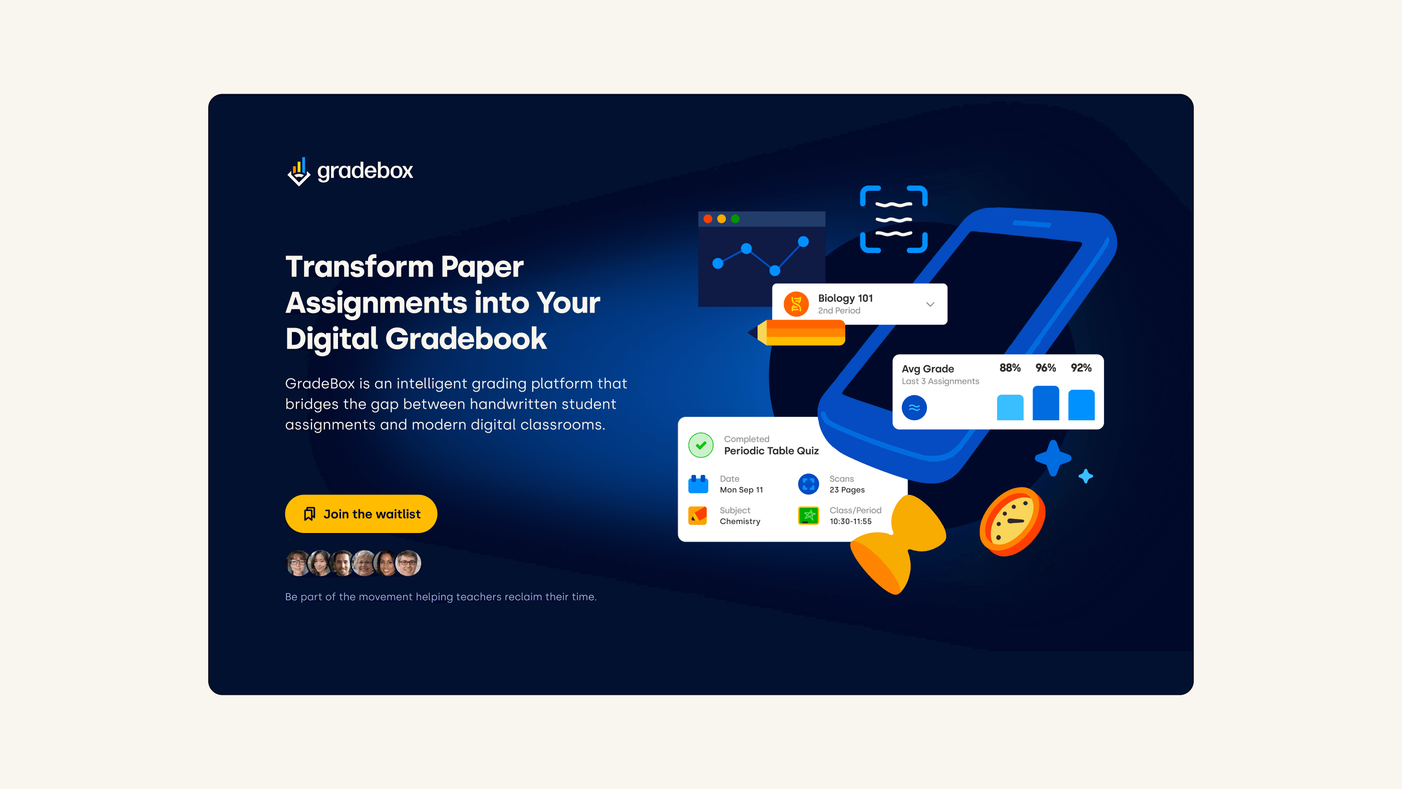 Gradebox - Marketing Website