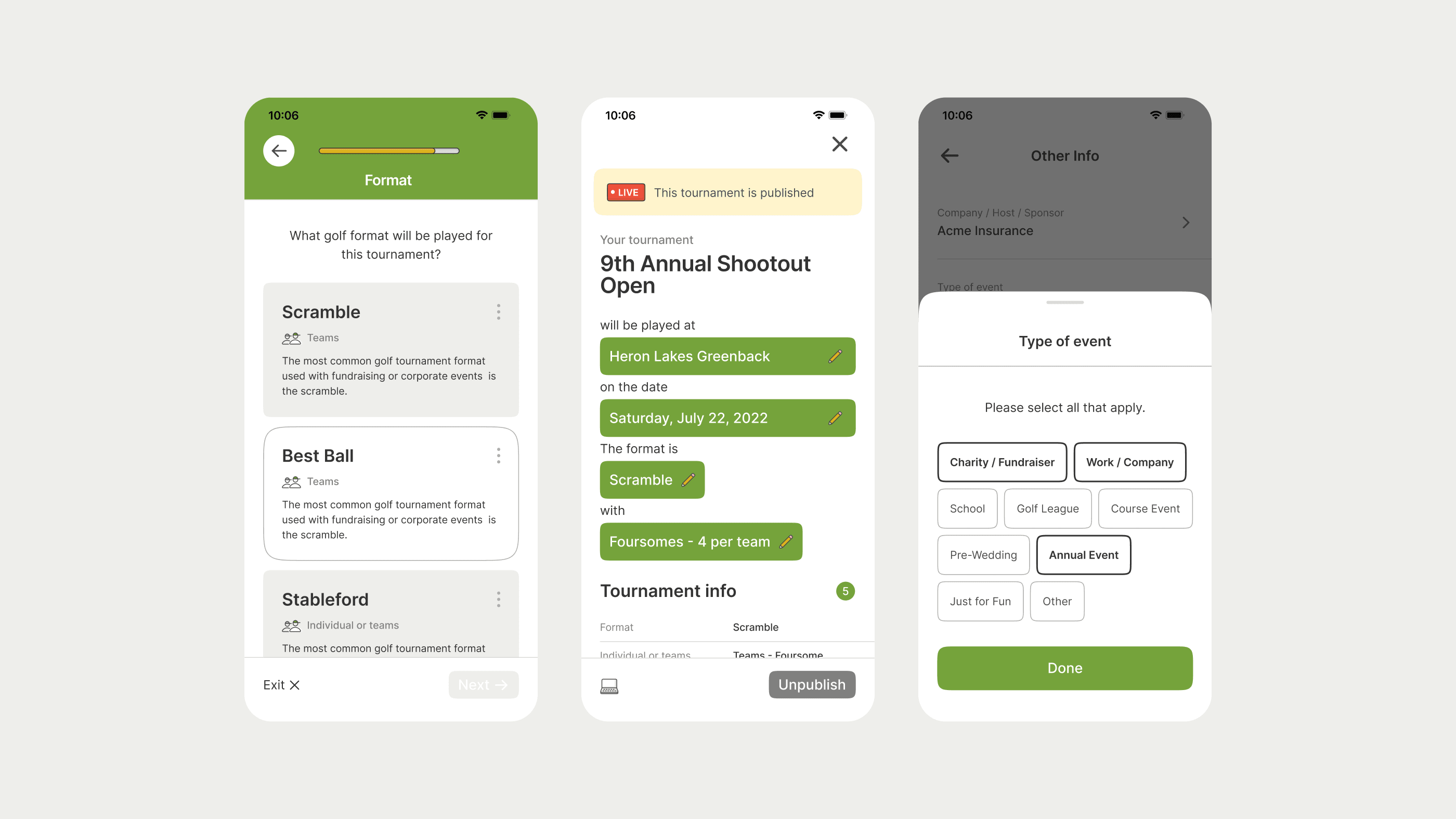 Loftee - Tournament Creation & Management